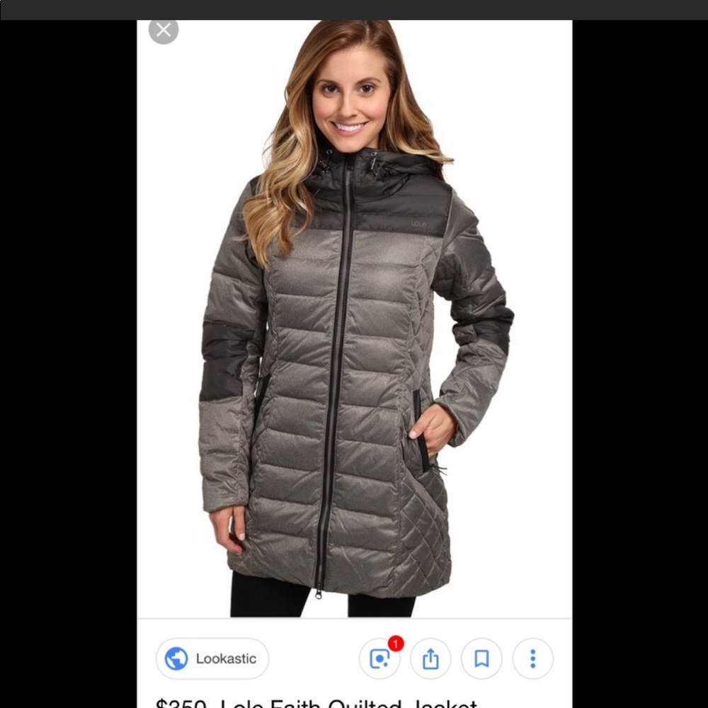 Lole down winter jacket